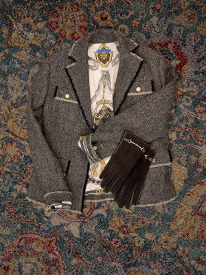 Anwen Jacket in Herringbone