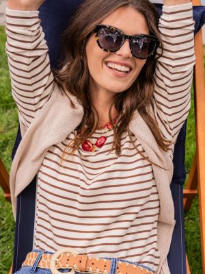 Sinclair Tee in Stripe