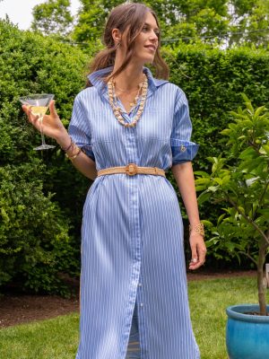 Quince Dress in Stripe