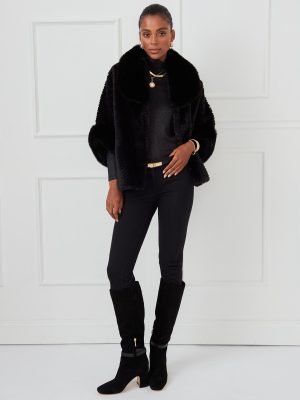 Andie Faux Fur Cape