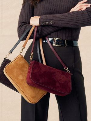 Mel Suede Handbag