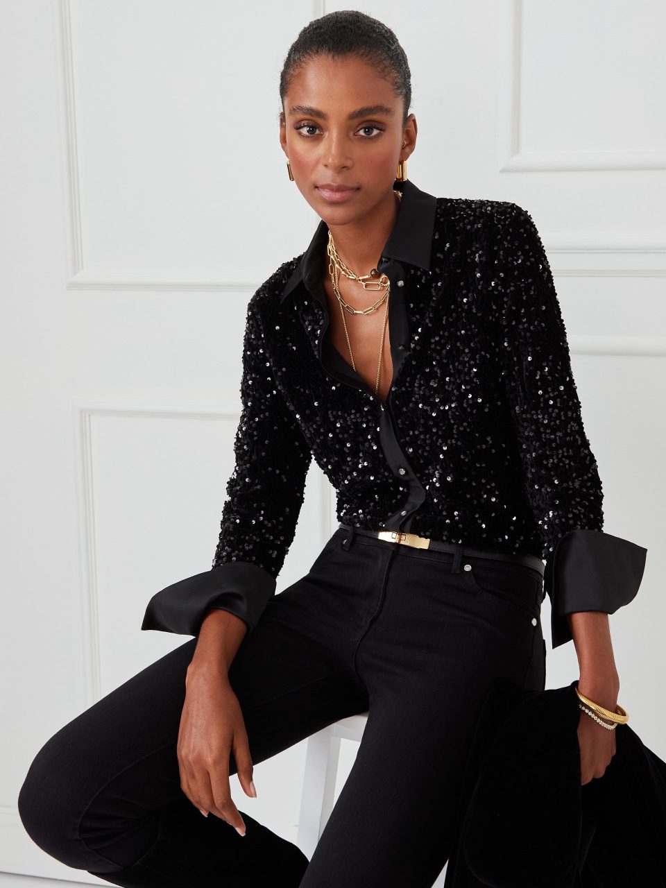 Barrett Sequin Shirt