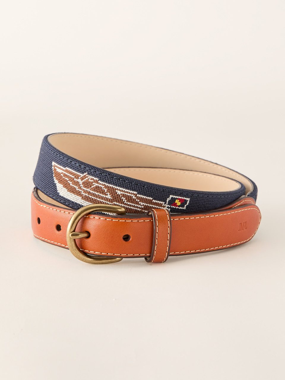 Needlepoint Belt in Chris Craft