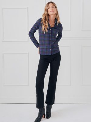 Betty Shirt in Plush Plaid