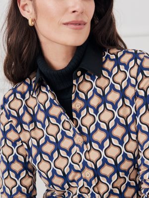 Betty Shirt in Neo Parcheesi