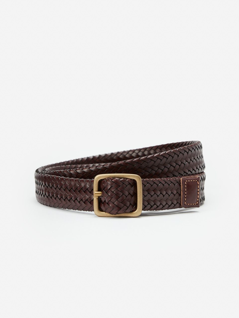 Braided Leather Belt