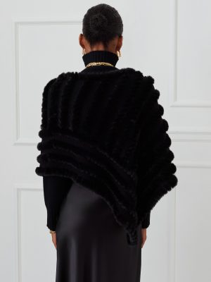 Charlie Faux Fur Poncho