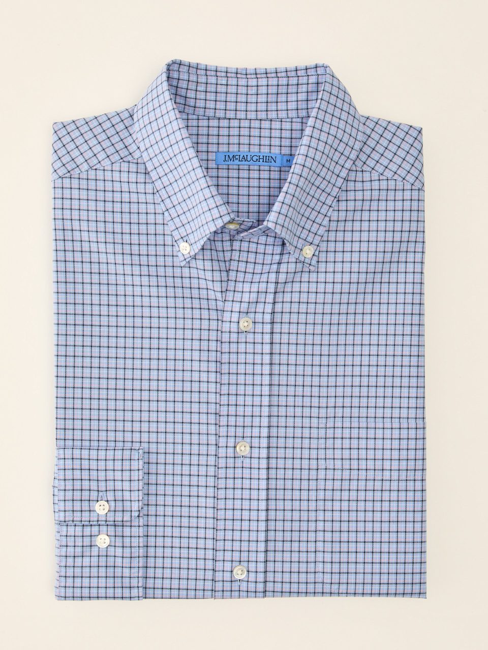 Collis Classic Fit Shirt in Mini Window Pane