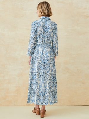 Freda Dress in Paisley Flourish