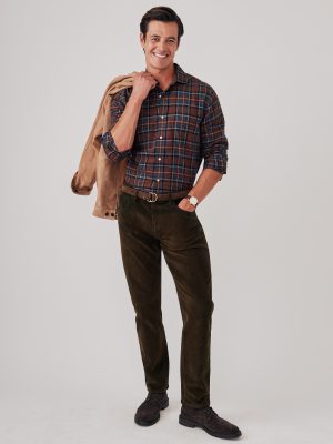 Glenmere Classic Fit Flannel Shirt in Plaid