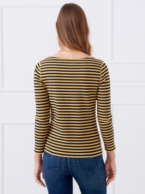 Goldie Tee in Stripe