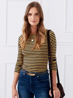 Goldie Tee in Stripe