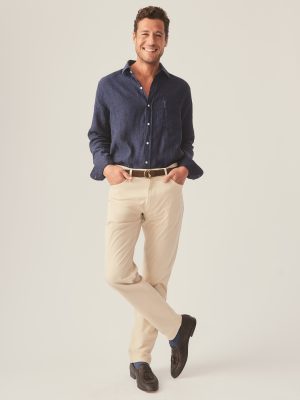 Parker 5-Pocket Straight Pants