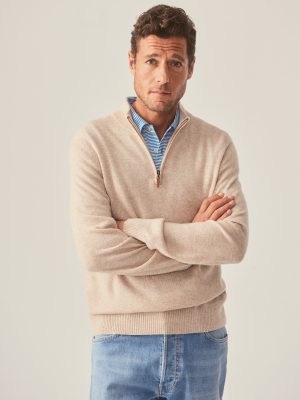 Henry Cashmere 1/4 Zip