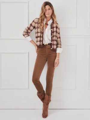 Inez Cardigan in Plaid
