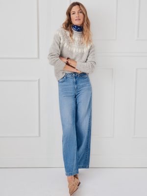 Jeanette Sweater in Fairisle