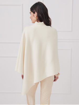 Journee Wool Cashmere Poncho