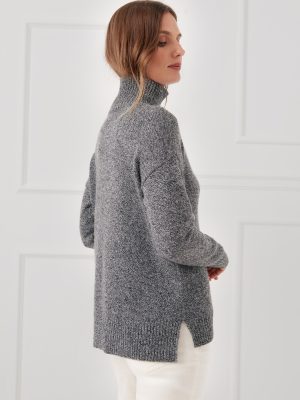 Dina Cashmere Turtleneck