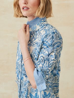 Lois Shirt in Paisley Flourish