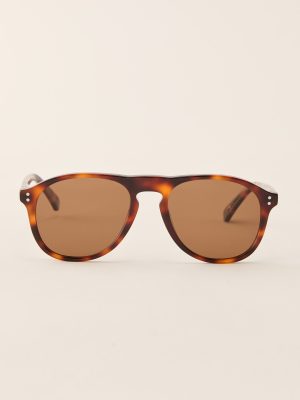 Mcqueen Sunglasses in Tortoise
