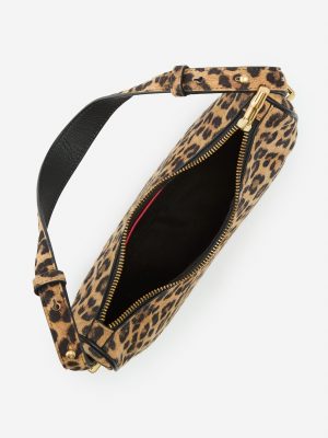 Mezzaluna Handbag in Leopard