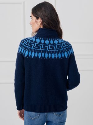 Jeanette Sweater in Fairisle