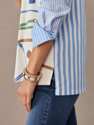 Nella Top in Fringe Fete Front