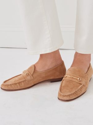 Melanie Suede Loafers