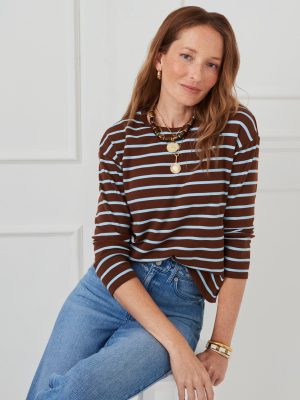 Nico Tee in Blazer Stripe