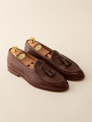 Oskar Leather Belgian Loafers