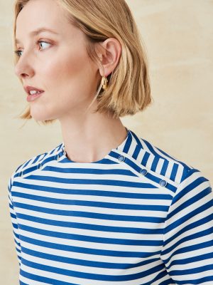 Rose Tee in Bangle Stripe