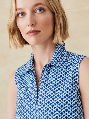 Skylar Top in Mini Among The Dunes