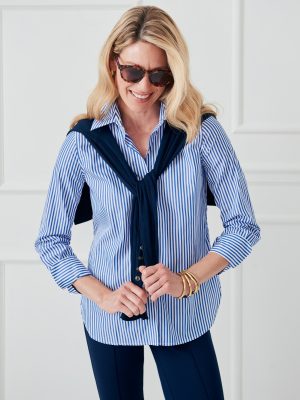 Sloane Shirt in Stripe