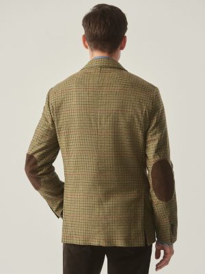 Suffolk Wool Sport Coat in Plaid