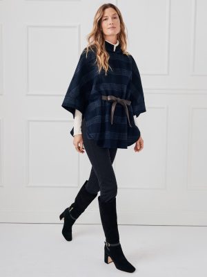 Terin Cape in Plaid