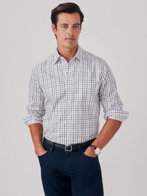 University Classic Fit Shirt in Tattersall