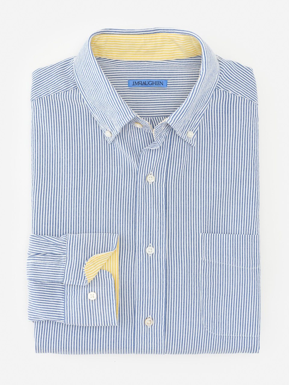 University Classic Fit Seersucker Shirt in Stripe