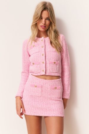 Ellianna Knit Mini Skirt