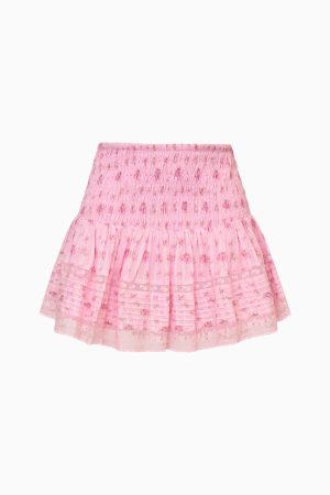 Elin Floral Cotton Voile Skirt