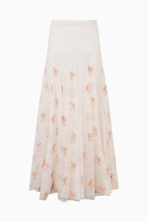 Lomani Secret Crush Tulle Maxi Skirt