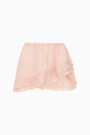 Renza Polka Dot Mini Skirt