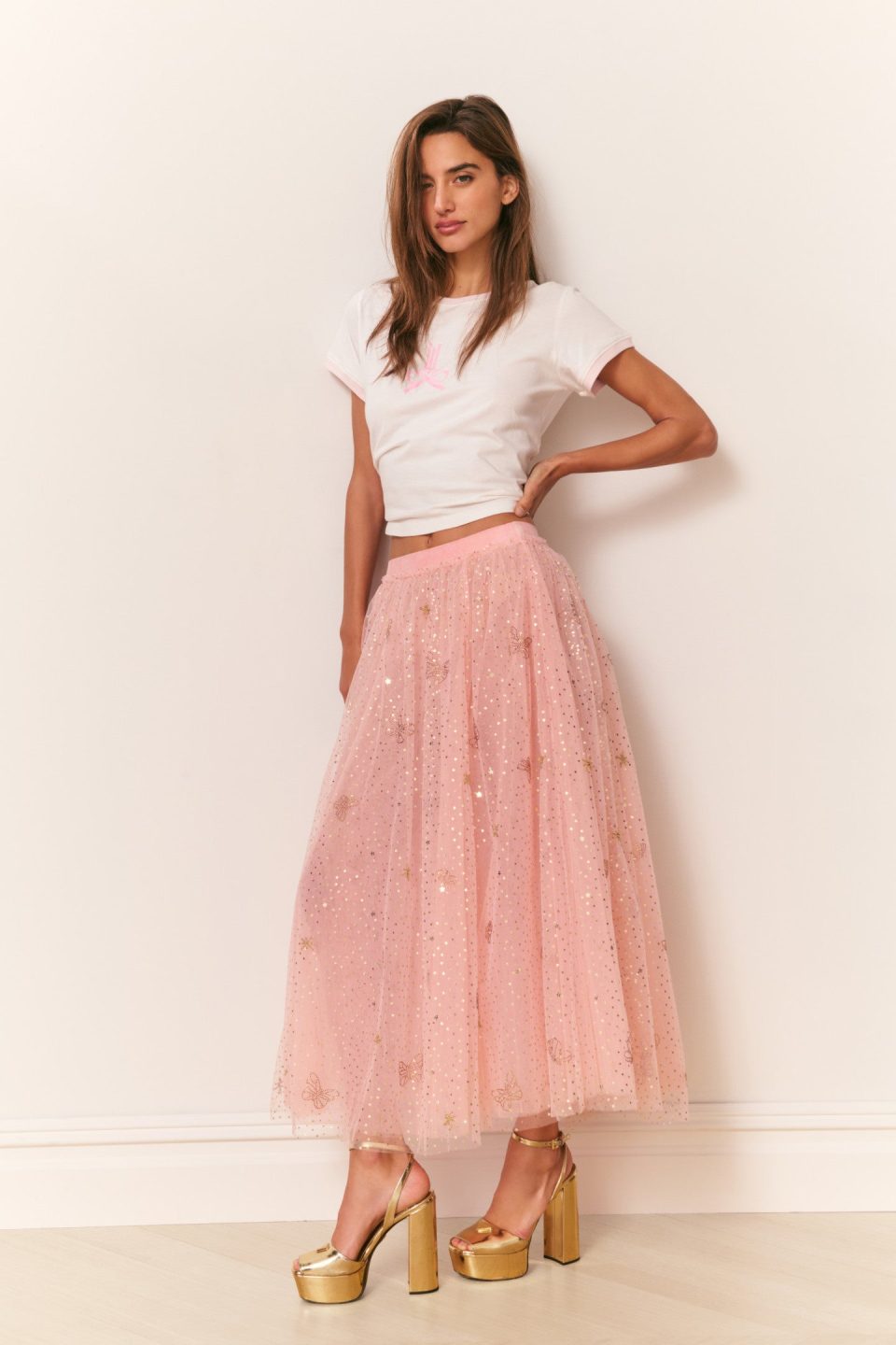 Wicked x LoveShackFancy Wilona Skirt