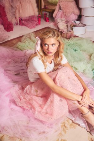 Wicked x LoveShackFancy Wilona Skirt